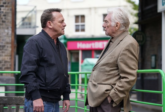 Billy and Stevie come face to face in EastEnders